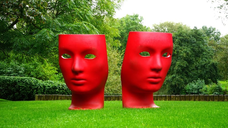 Drama and comedy masks